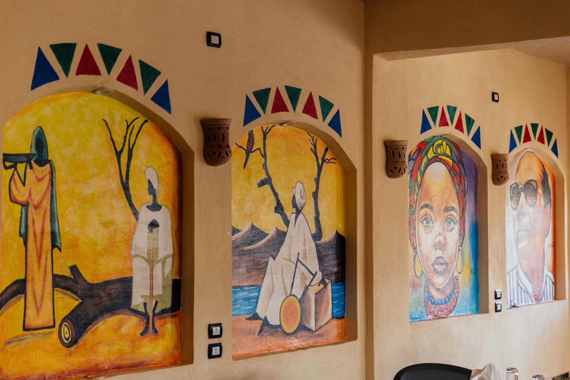 Achertod Nubian House Aswan Exterior foto