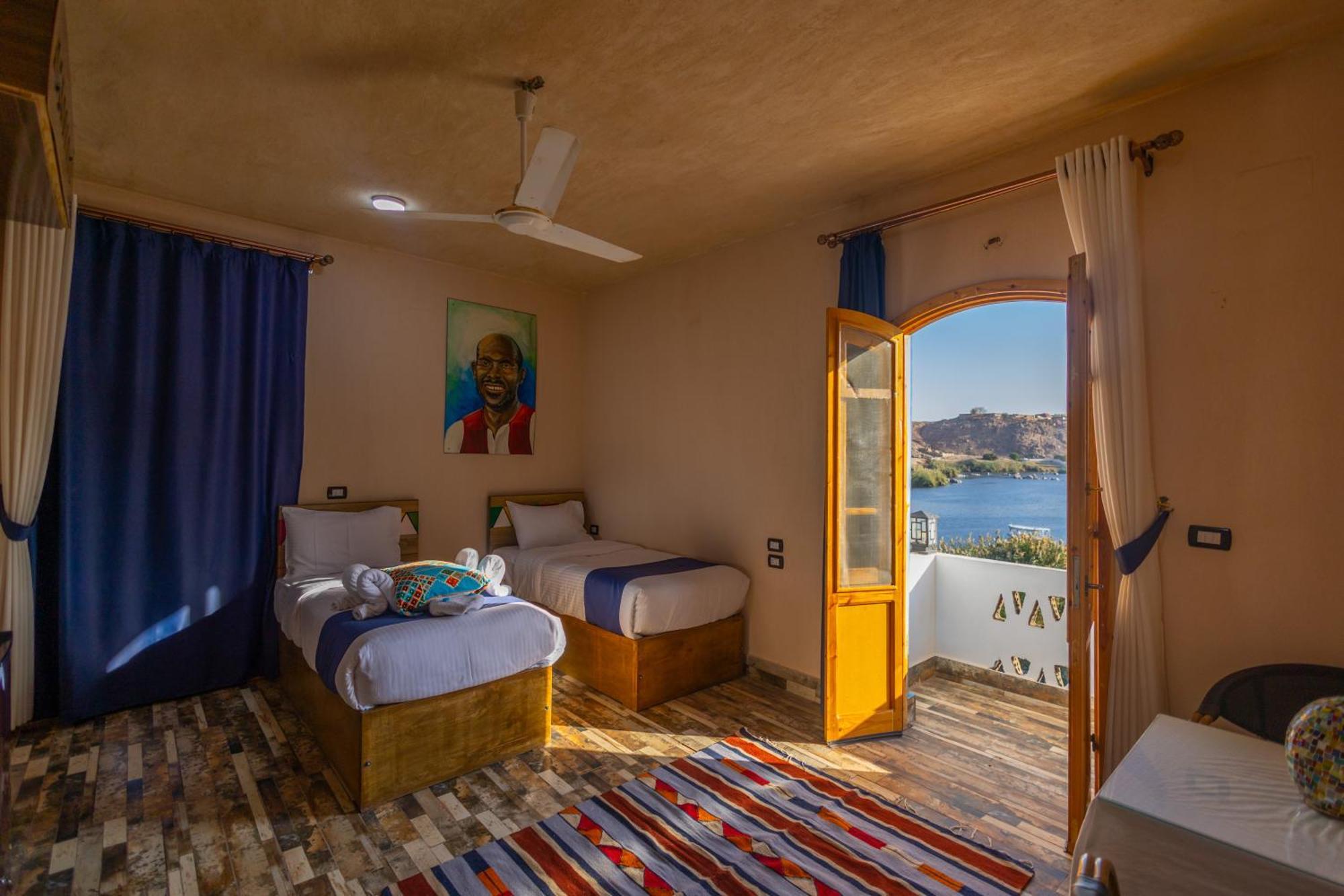 Achertod Nubian House Aswan Exterior foto